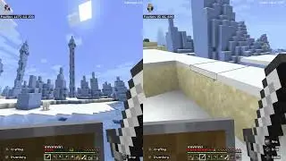 Weird ice towers I found (Left side)