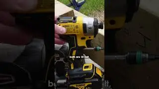 Makita DTD146 vs DeWalt DCF887 impact driver