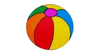 How to draw Ball 🏀 