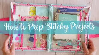 Flosstube: How to Prep Cross Stitch Projects! (Plan with me!)