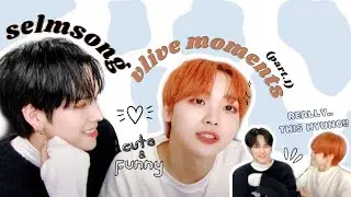 selmsong (serim & hyeongjun) cute & funny vlive moments, part.1
