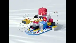 3D Isometric Lottie Animation 2
