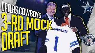 Dallas Cowboys 3 Round Mock Draft | #Cowboys Draft 2023