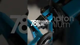 Ridea Carbon Suspension 59 grams for Brompton #brompton #781bpp #foldingbike #bromptonmods #cycling