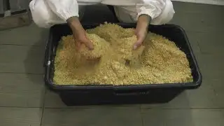 the capping is clean, dry, crumbly, just great