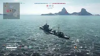 World of Warships Legends    grinding credits sinking ship's for fun. day 2 background music