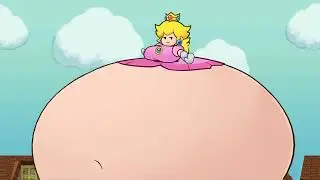 Paper Peach goes for a stroll.. (Fat Animation)