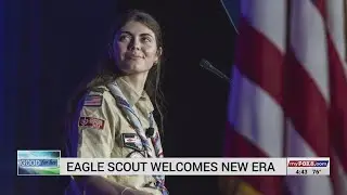 Oak Ridge woman becomes first female Eagle Scout to speak at Boy Scouts annual meeting amid shift to