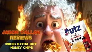 Utz Mike's Extra Hot Hot Honey Potato Chips #utz #mikesextrahothoney #potatochips