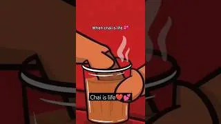 Chai is life❤️💕 Song by Suraj Chauhan #chai #tea #surajchauhan