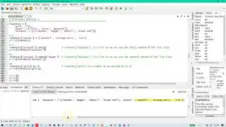 Python Review, part 4: Dictionary #1: Add, sort, remove, modify lists in a dictionary