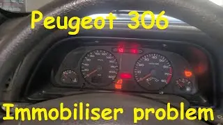 Peugeot 306 lost key Immobiliser problem / ECU Bosch MP 7.2 immo OFF