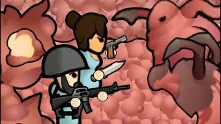 Fighting The Wall Of Flesh SCP RimWorld Anomaly [EP4]
