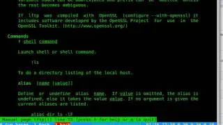 lftp on Linux Ubuntu 16 - mirror files to server by ftp