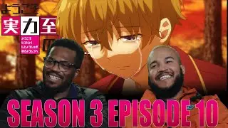 Ayanokoji Is COLD! | Classroom Of The Elite Season 3 Episode 10 Reaction