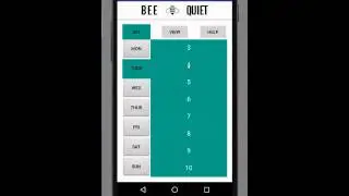 Bee Quiet App Demo