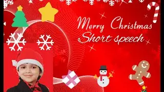 Christmas Speech | Christmas Speech in English | Essay on Christmas Day | Simple Speech For Kids |