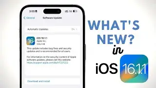 iOS 16.1.1 Released - What's New?