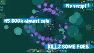 [STARVE.IO] HS 800k almost solo + killz foes