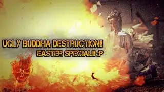 Destroying my Mom's Ugly stupid Buddha Description Easter Special (No ClickBait)