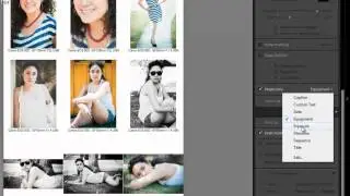 Hacer una hoja de contactos (contact sheet) en pdf con lightroom