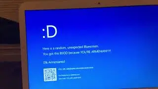 Custom Armenian BSOD!
