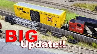 N Scale Layout Update 33 - Junk Yard