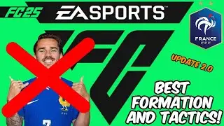 *UPDATE 2.0*  🏆BEST🏆 🇨🇵FRANCE🇨🇵 Formation, Tactics and Instructions - FC 25