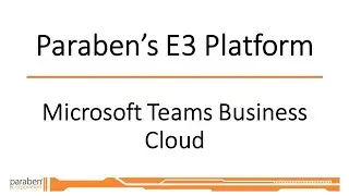 Cloud Acquisition of Microsoft Teams Business