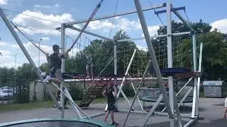 Trampolin Klettergarten mieten by EPC