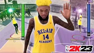 99 3PT + 94 BALL HANDLE PLAYSHOT WITH CONTACT DUNKS IS GAME BREAKING!😱 NBA 2K23 IS NOW BROKEN😈