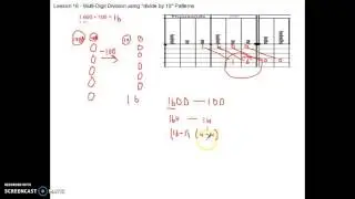 Module 2 Lesson 16 - Multi-Digit Division w/ Divide by 10