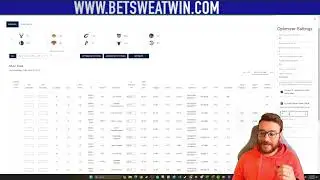 BetSweatWin - Launch -- Optimizer Walkthrough