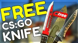 HOW to Get FREE CSGO KNIFE in 2021