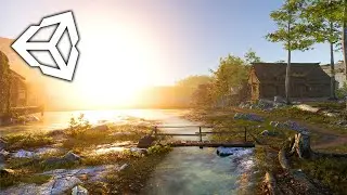 Making a Realistic House & Forest in Unity! (Speed Level Design)