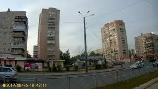 Санкт-Петербург.Поездка на трамвае №43 метро Купчино - ул.Заставская
