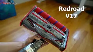 Redroad V17 Handheld Cordless Vacuum Cleaner Unboxing & Testing