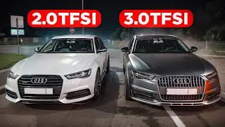 Audi A6 2.0 TFSI Stage3 is38 vs Audi A6 3.0 TFSI Stage1 Supercharger