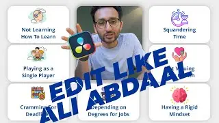 Animate like Ali Abdaal in Davinci Resolve