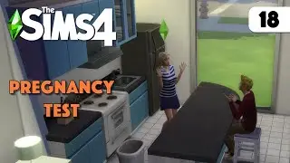 Doing A Pregnancy Test in The Sims 4 - Day 18