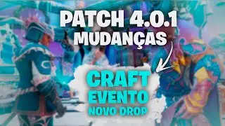 PATCH 4.0.1 - DROP NOVO + MUDANÇAS no CRAFT & EVENTO de INVERNO - New World