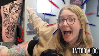 Starting My Spiderverse Tattoo! | TATTOO VLOG