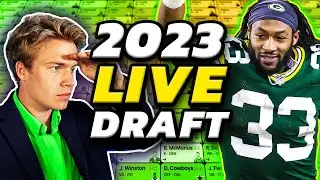 Lets Go! 2023 Fantasy Football Mock Draft!