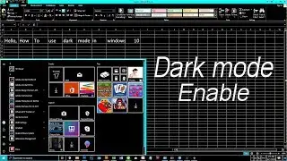 HOW TO ENABLE "DARK MODE" IN WINDOWS 10 (2019)