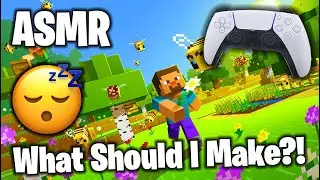 [ASMR]😴Minecraft: What Should I Make?! 🎮Controller Sounds
