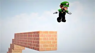 Mario Fall on the ground