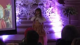 Рок обработка: фрагмент песни "Снежинка".Чепурина Вероника, 9 лет