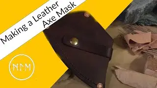 Making an Axe Mask (a leathercraft video)