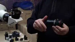 6 maneras de adaptar una cámara reflex al telescopio. Astrocity.es (Adapt a camera to the telescope)