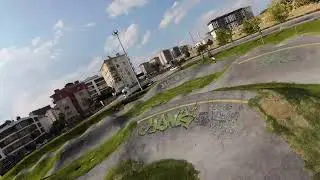 DJI AVATA 2 FPV DRONE FLIGHT BICYCLE TRACK PARK SELÇUKLU KONYA